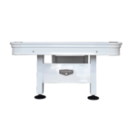 Hathaway Games Alpine 8-ft Outdoor Pool Table - White with Blue Felt - Image 3