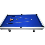 Hathaway Games Alpine 8-ft Outdoor Pool Table - White with Blue Felt - Image 5