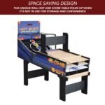 Hathaway Games Hot Shot 8-ft Roll Hop and Score Arcade Game Table - Image 4