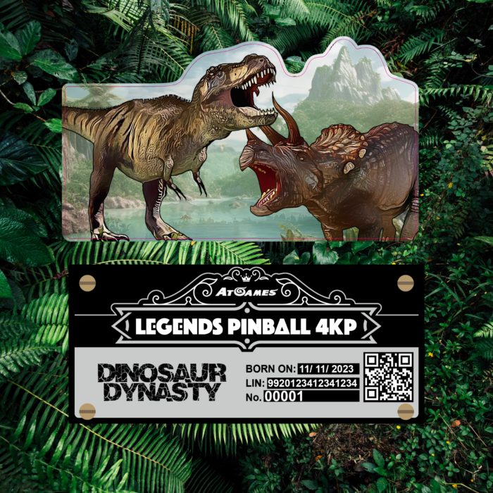 Legends Pinball 4KP<br>Dinosaur Dynasty - Image 5
