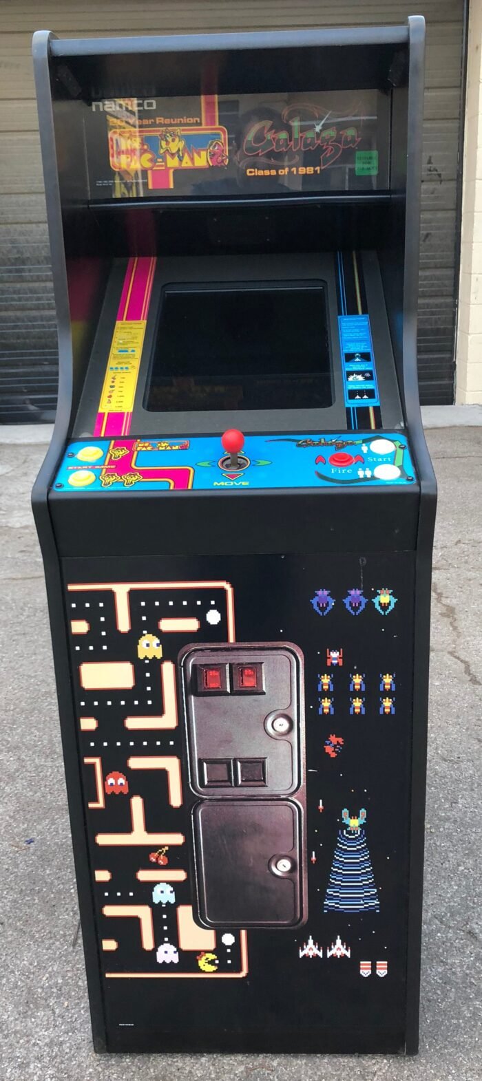 Ms Pacman Galaga 20 Year Reunion Class of 1981 Cabaret With LCD Monitor-Free Shipping-HEAVY DUTY, COIN OPERATED, COMMERCIAL GRADE WITH FREE PLAY OPTION - Image 2