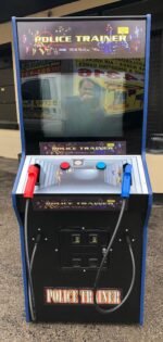 Police Trainer Arcade Gun Game With Lots Of New Parts-Extra Sharp-HEAVY DUTY, COIN OPERATED, COMMERCIAL GRADE WITH FREE PLAY OPTION