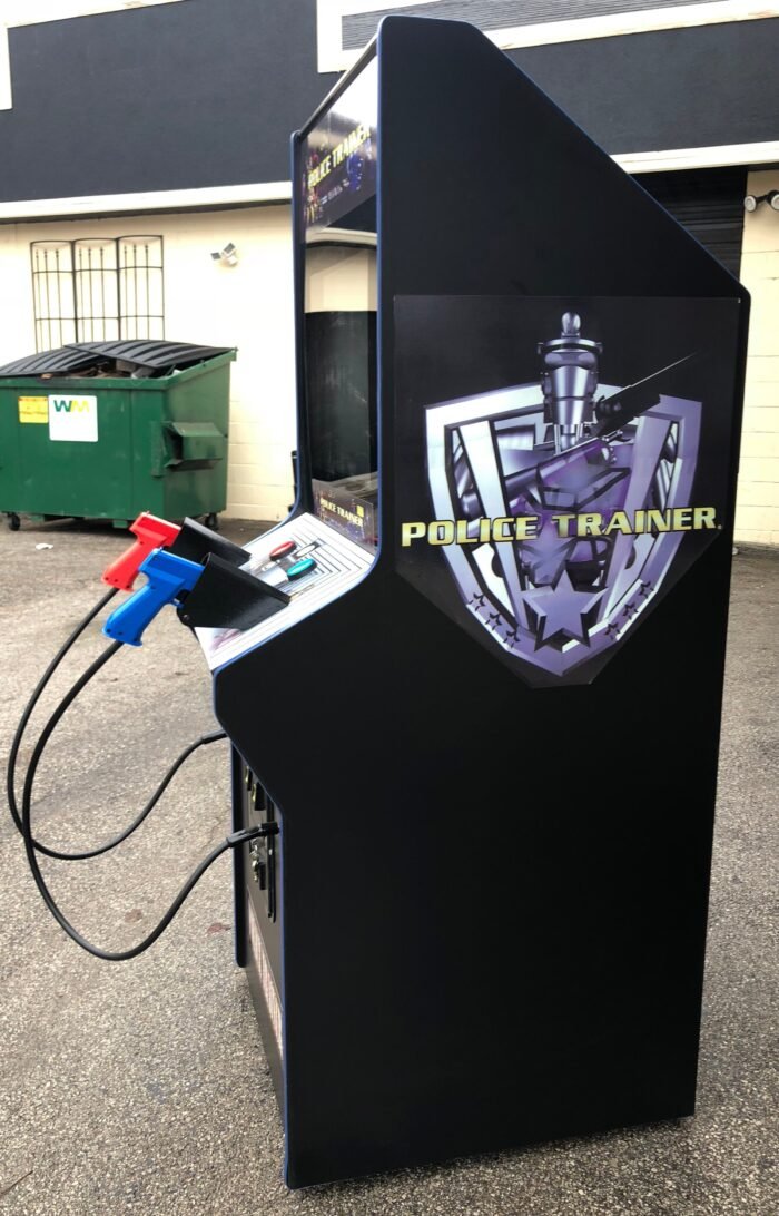Police Trainer Arcade Gun Game With Lots Of New Parts-Extra Sharp-HEAVY DUTY, COIN OPERATED, COMMERCIAL GRADE WITH FREE PLAY OPTION - Image 6