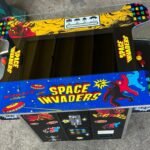 SPACE INVADERS COCKTAIL ARCADE 3-PANEL GAME - PLAYS OVER 3000 GAMES - COIN OPERATED, BRAND NEW, FREE SHIPPING