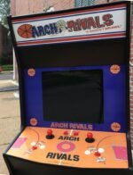 ARCH RIVALS ARCADE WITH LOTS OF NEW PARTS-SHARP-Heavy Duty, Coin Operated, Commercial Grade With Free Play Option - Image 5