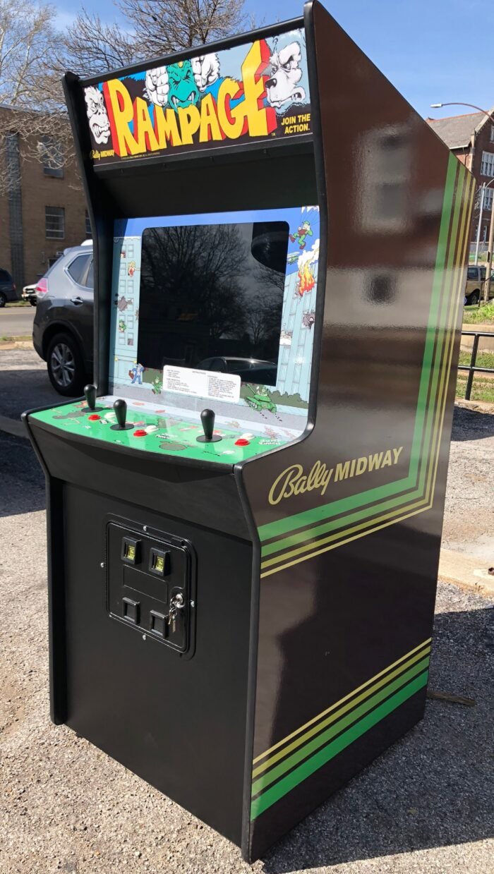 Rampage Arcade With Lots Of New Parts, New LCD Monitor-HEAVY DUTY, COIN OPERATED, COMMERCIAL GRADE WITH FREE PLAY OPTION - Image 3
