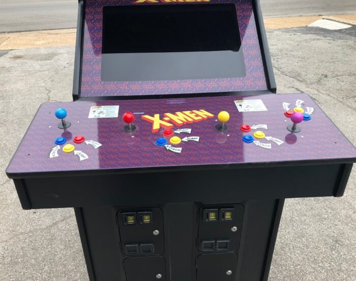 X-Men Arcade 4 player- Lots Of New Parts-New LCD Monitor-HEAVY DUTY, COIN OPERATED, COMMERCIAL GRADE WITH FREE PLAY OPTION - Image 8