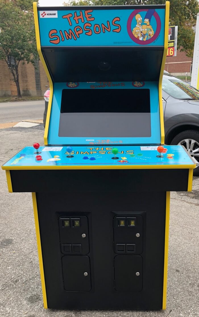 SIMPSONS ARCADE GAME- LOTS OF NEW PARTS-EXTRA SHARP-HEAVY DUTY, COIN OPERATED, COMMERCIAL GRADE WITH FREE PLAY OPTION - Image 2