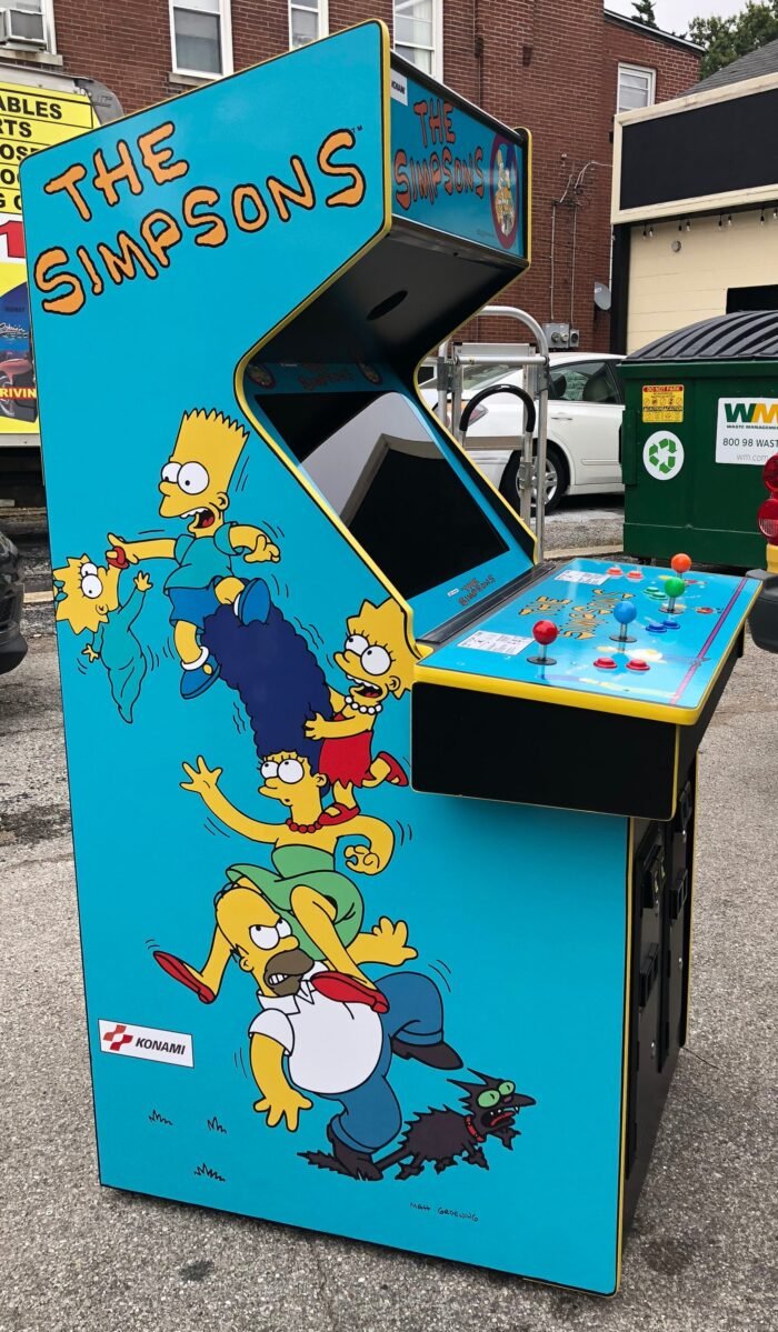 SIMPSONS ARCADE GAME- LOTS OF NEW PARTS-EXTRA SHARP-HEAVY DUTY, COIN OPERATED, COMMERCIAL GRADE WITH FREE PLAY OPTION - Image 3