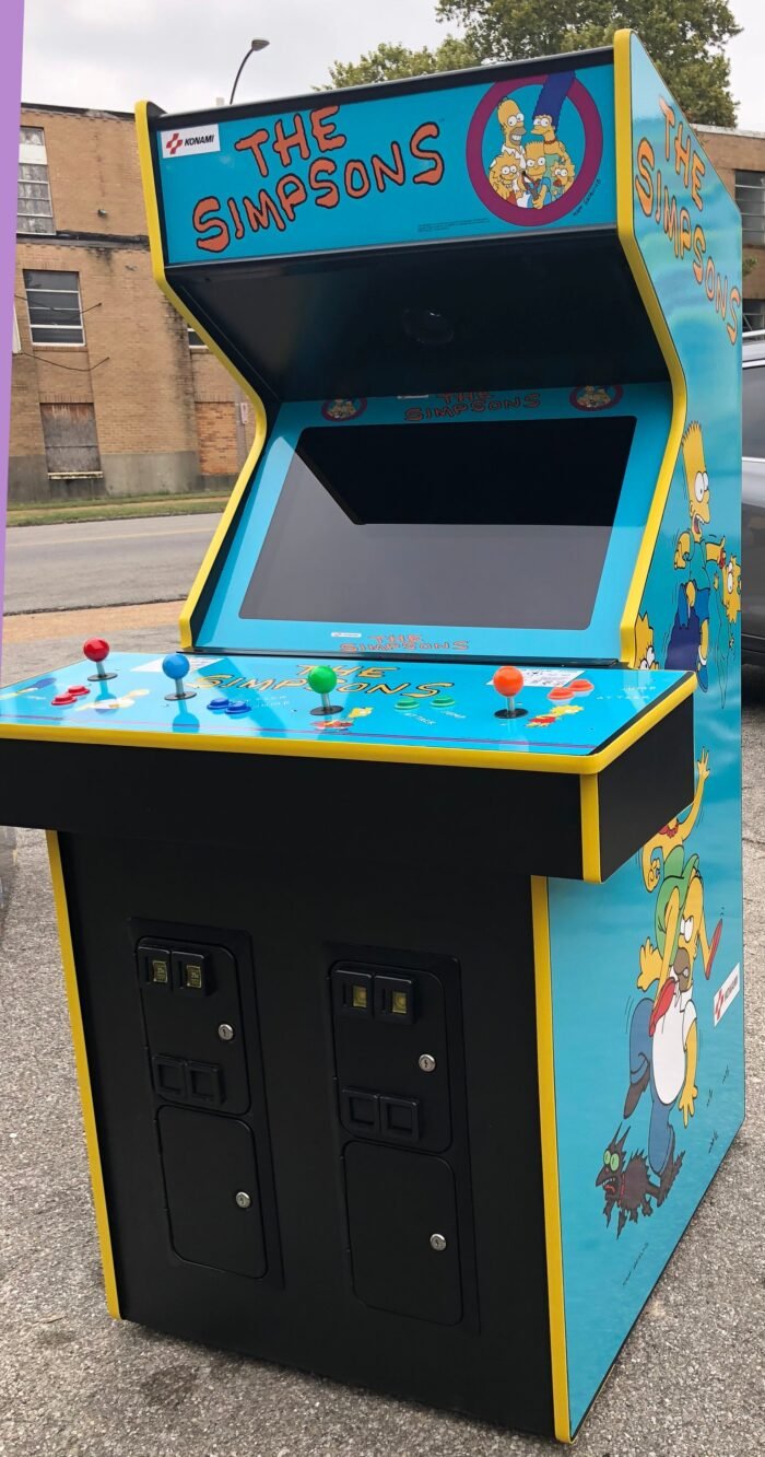 SIMPSONS ARCADE GAME- LOTS OF NEW PARTS-EXTRA SHARP-HEAVY DUTY, COIN OPERATED, COMMERCIAL GRADE WITH FREE PLAY OPTION - Image 4