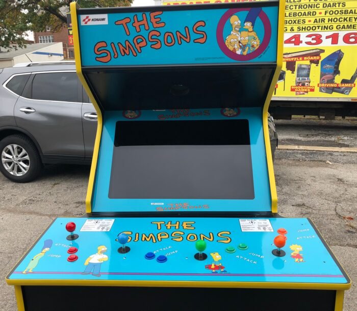 SIMPSONS ARCADE GAME- LOTS OF NEW PARTS-EXTRA SHARP-HEAVY DUTY, COIN OPERATED, COMMERCIAL GRADE WITH FREE PLAY OPTION - Image 8