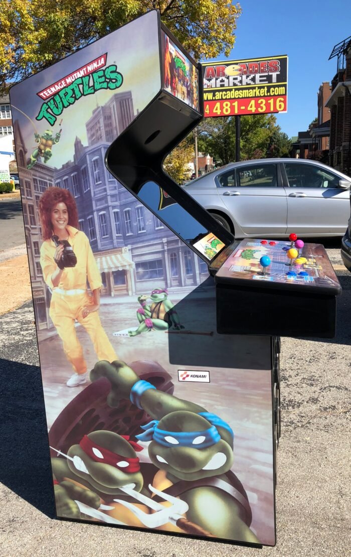 Teenage Mutant Ninja Turtles- Brand new LCD Monitor- Lots Of New Parts-Sharp-HEAVY DUTY, COIN OPERATED, COMMERCIAL GRADE WITH FREE PLAY OPTION - Image 3