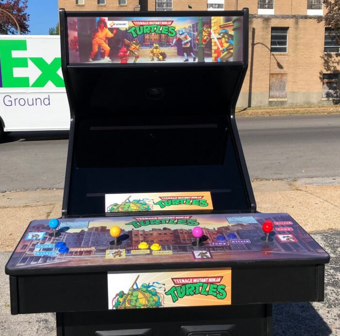 Teenage Mutant Ninja Turtles- Brand new LCD Monitor- Lots Of New Parts-Sharp-HEAVY DUTY, COIN OPERATED, COMMERCIAL GRADE WITH FREE PLAY OPTION - Image 4