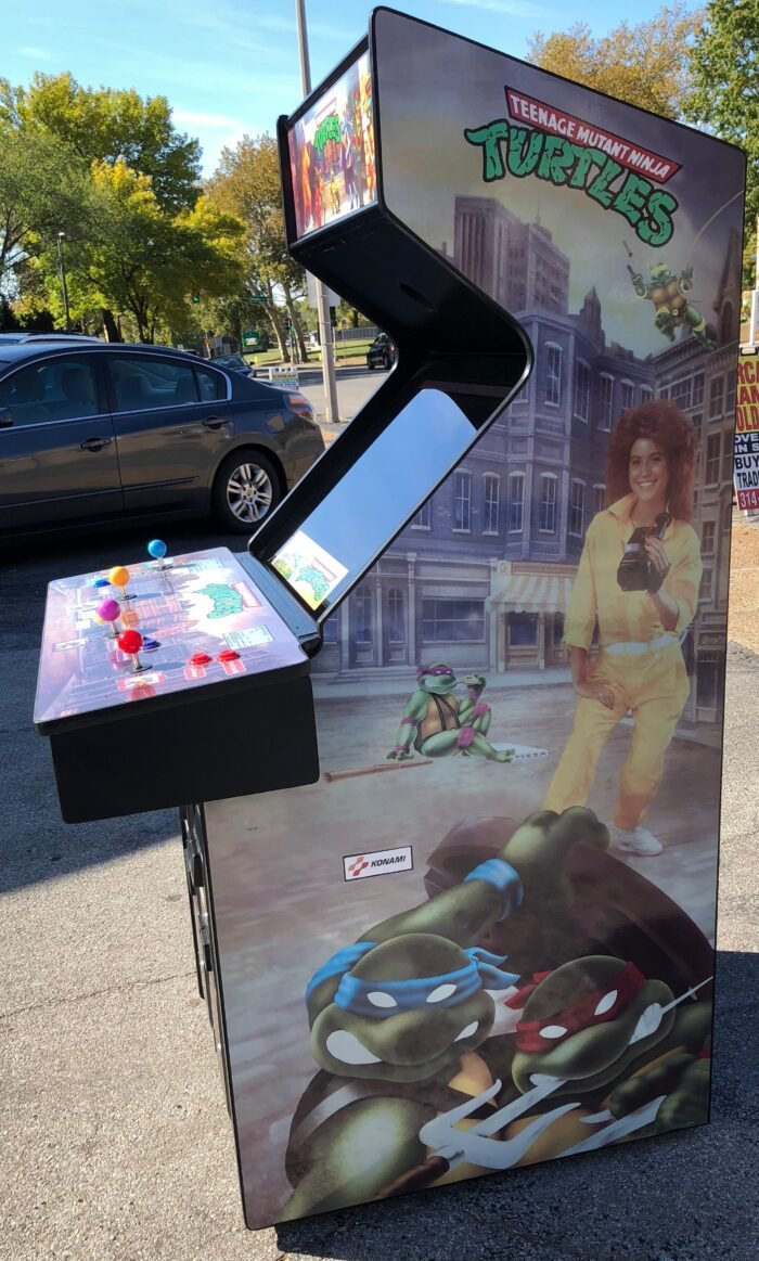 Teenage Mutant Ninja Turtles- Brand new LCD Monitor- Lots Of New Parts-Sharp-HEAVY DUTY, COIN OPERATED, COMMERCIAL GRADE WITH FREE PLAY OPTION - Image 6