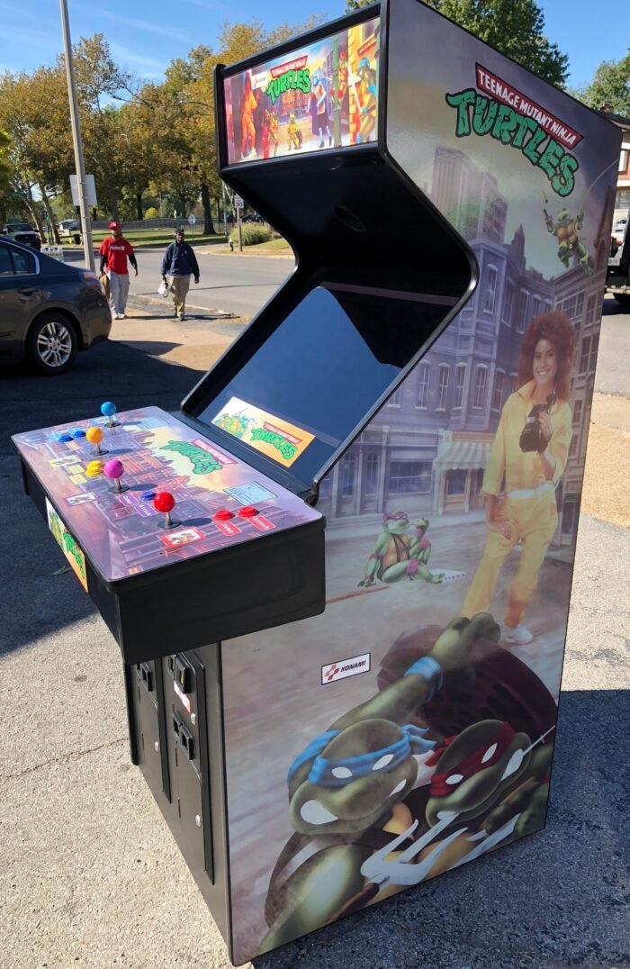 Teenage Mutant Ninja Turtles- Brand new LCD Monitor- Lots Of New Parts-Sharp-HEAVY DUTY, COIN OPERATED, COMMERCIAL GRADE WITH FREE PLAY OPTION - Image 7