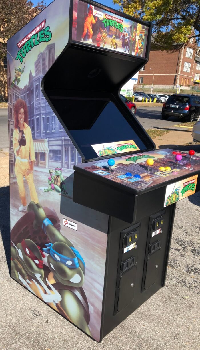 Teenage Mutant Ninja Turtles- Brand new LCD Monitor- Lots Of New Parts-Sharp-HEAVY DUTY, COIN OPERATED, COMMERCIAL GRADE WITH FREE PLAY OPTION - Image 8