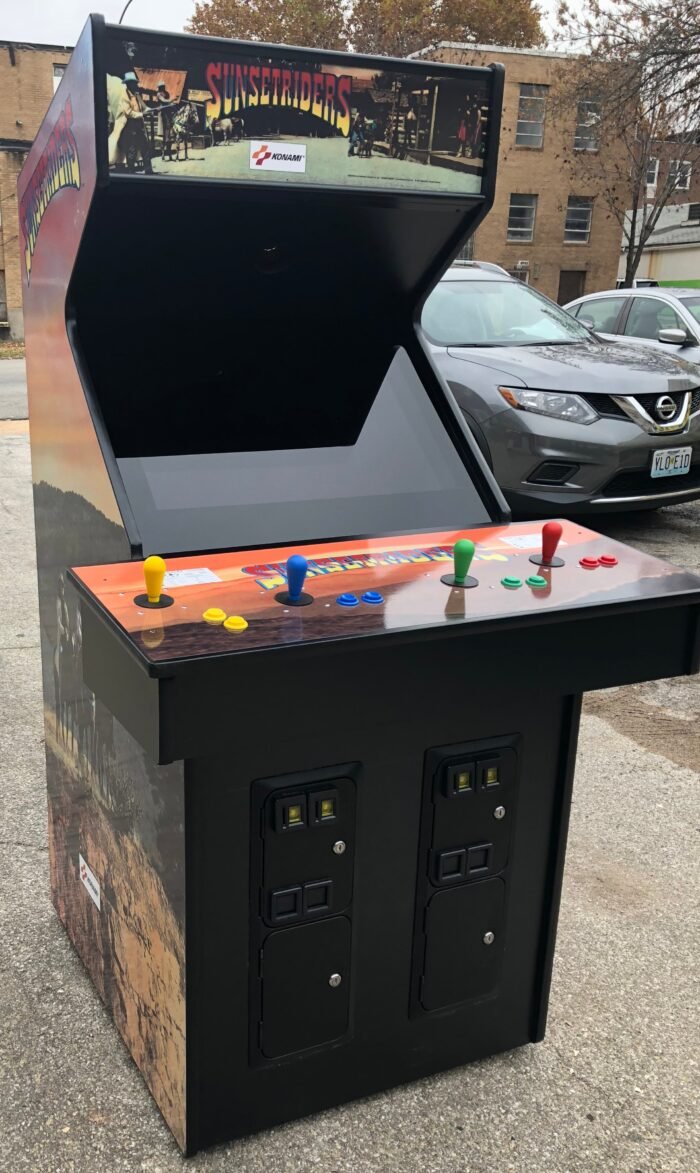 Sunset Arcade Game , LCD Monitor, All New Parts- Extra Sharp-HEAVY DUTY, COIN OPERATED, COMMERCIAL GRADE WITH FREE PLAY OPTION - Image 2