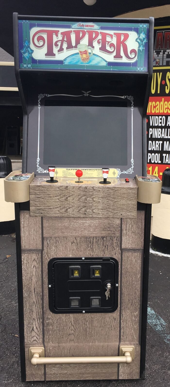 Tapper Arcade Game, New Parts, Sharp-HEAVY DUTY, COIN OPERATED, COMMERCIAL GRADE WITH FREE PLAY OPTION - Image 5