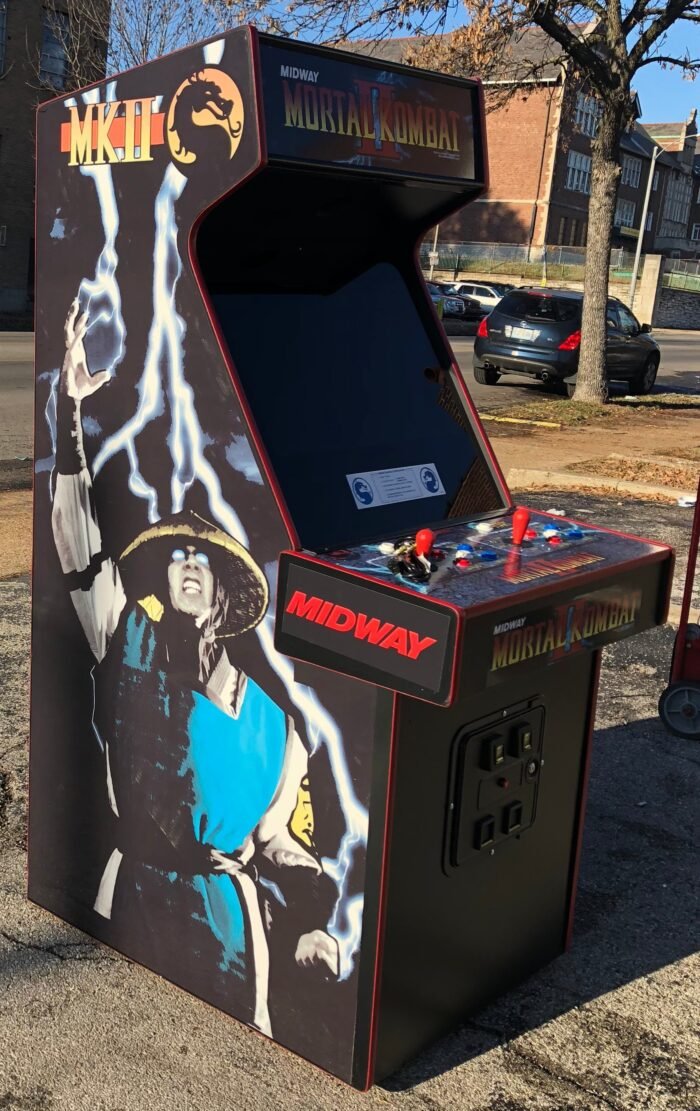 MORTAL KOMBAT 2 ARCADE WITH LOTS OF NEW PARTS-EXTRA SHARP-HEAVY DUTY, COIN OPERATED, COMMERCIAL GRADE WITH FREE PLAY OPTION - Image 8