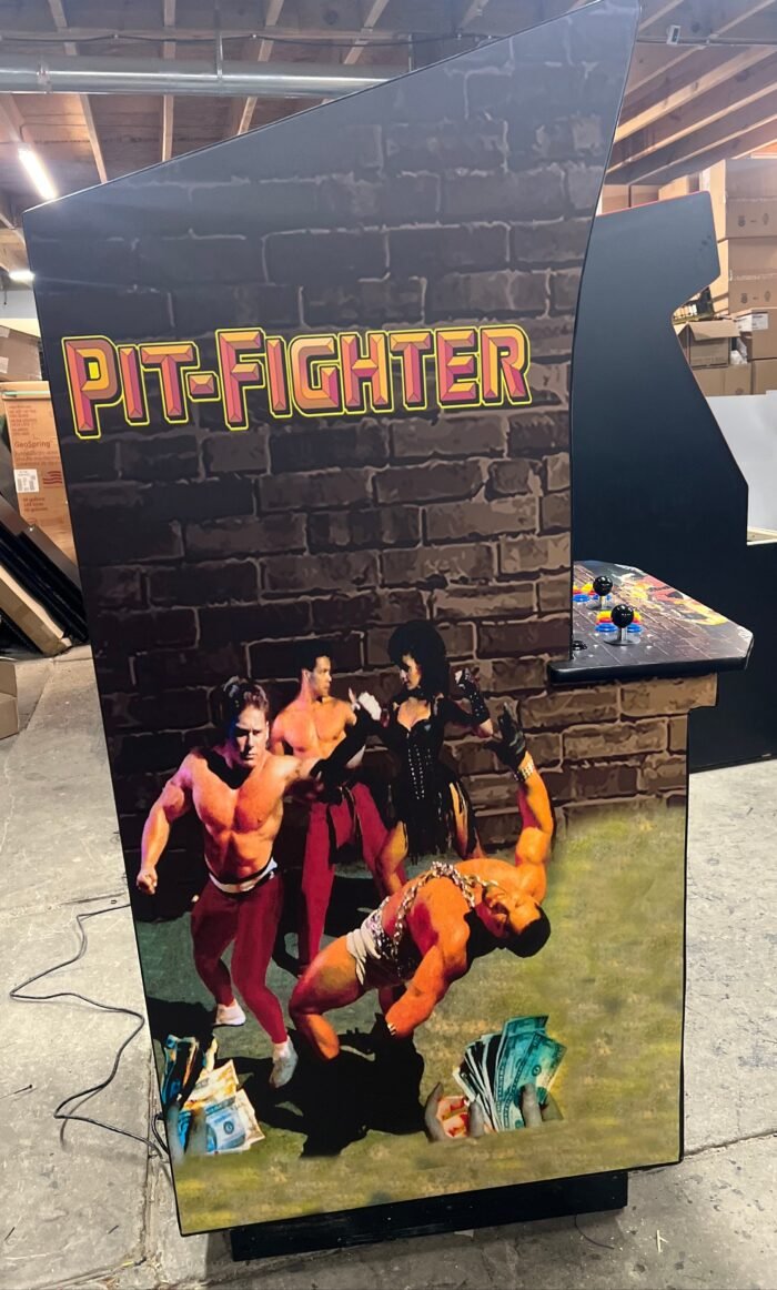 Pit Fighter Arcade With All New Parts, Heavy Duty , Commercial Grade, Coin Operated With Free Play Option - Free Shipping - Image 5