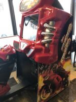 Fast & Furious Super Bike Sit Down Arcade Game By Raw Thrills, Refurbished , LCD Monitor, Sharp-HEAVY DUTY, COIN OPERATED, COMMERCIAL GRADE WITH FREE PLAY OPTION - Image 5