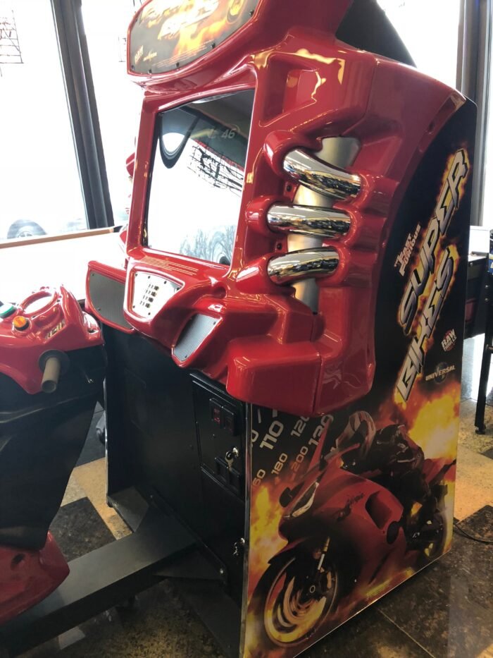 Fast & Furious Super Bike Sit Down Arcade Game By Raw Thrills, Refurbished , LCD Monitor, Sharp-HEAVY DUTY, COIN OPERATED, COMMERCIAL GRADE WITH FREE PLAY OPTION - Image 5