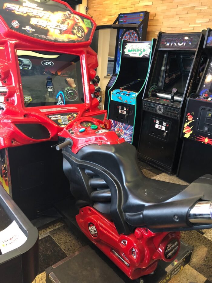 Fast & Furious Super Bike Sit Down Arcade Game By Raw Thrills, Refurbished , LCD Monitor, Sharp-HEAVY DUTY, COIN OPERATED, COMMERCIAL GRADE WITH FREE PLAY OPTION - Image 9