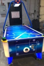 Fun Air Hockey Table, Arcade Style Coin Operated With Redemption Tickets-HEAVY DUTY, COIN OPERATED, COMMERCIAL GRADE WITH FREE PLAY OPTION - Image 4