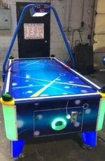 Fun Air Hockey Table, Arcade Style Coin Operated With Redemption Tickets-HEAVY DUTY, COIN OPERATED, COMMERCIAL GRADE WITH FREE PLAY OPTION - Image 5