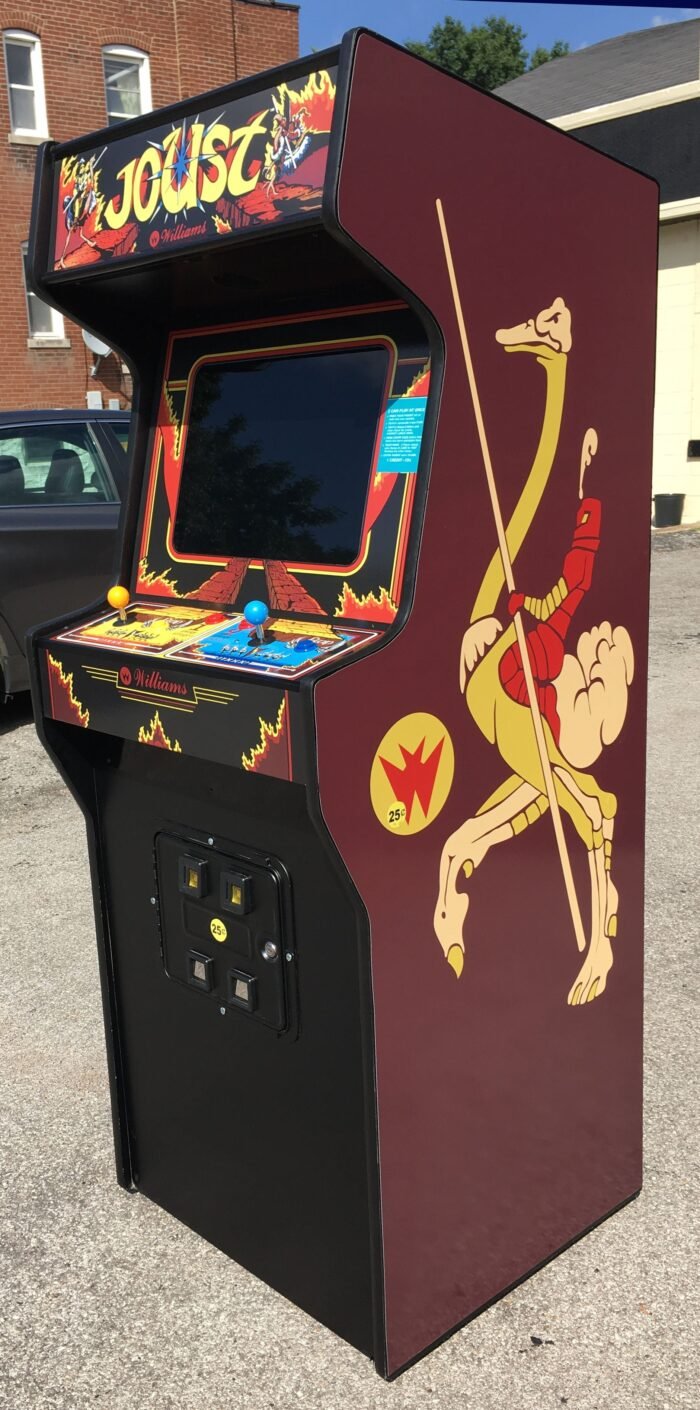 Joust Arcade With New Parts, Extra Sharp-HEAVY DUTY, COIN OPERATED, COMMERCIAL GRADE WITH FREE PLAY OPTION - Image 4
