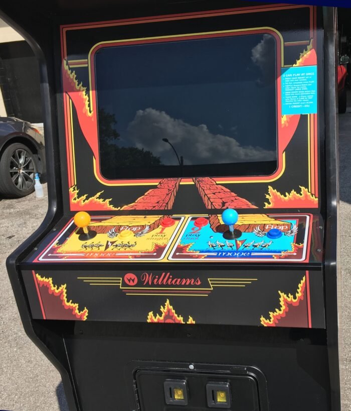 Joust Arcade With New Parts, Extra Sharp-HEAVY DUTY, COIN OPERATED, COMMERCIAL GRADE WITH FREE PLAY OPTION - Image 6