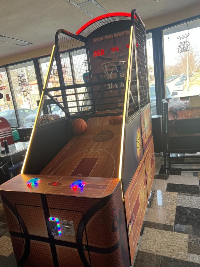 Dream Team Basketball Arcade Game-Full Size, Brand New, HEAVY DUTY, COIN OPERATED, COMMERCIAL GRADE WITH FREE PLAY OPTION-Comes With Warranty - Image 4