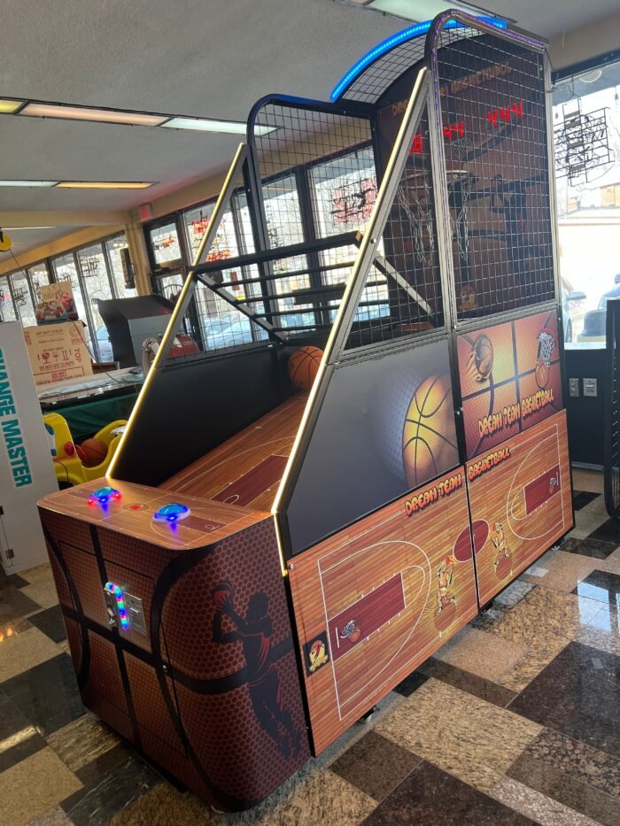 Dream Team Basketball Arcade Game-Full Size, Brand New, HEAVY DUTY, COIN OPERATED, COMMERCIAL GRADE WITH FREE PLAY OPTION-Comes With Warranty - Image 5