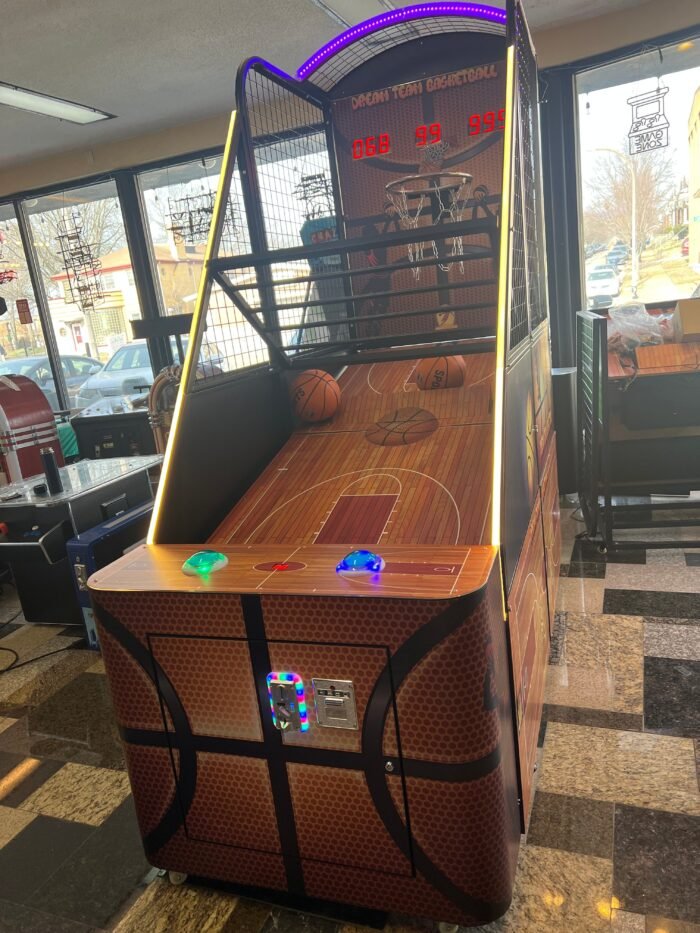 Dream Team Basketball Arcade Game-Full Size, Brand New, HEAVY DUTY, COIN OPERATED, COMMERCIAL GRADE WITH FREE PLAY OPTION-Comes With Warranty - Image 6