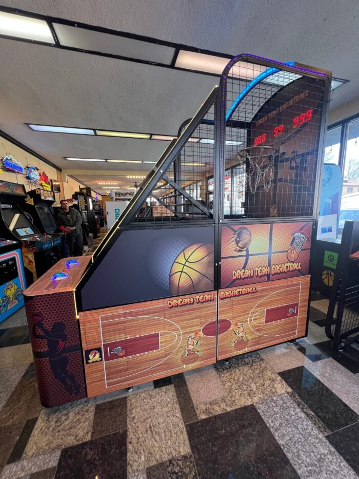 Dream Team Basketball Arcade Game-Full Size, Brand New, HEAVY DUTY, COIN OPERATED, COMMERCIAL GRADE WITH FREE PLAY OPTION-Comes With Warranty - Image 10