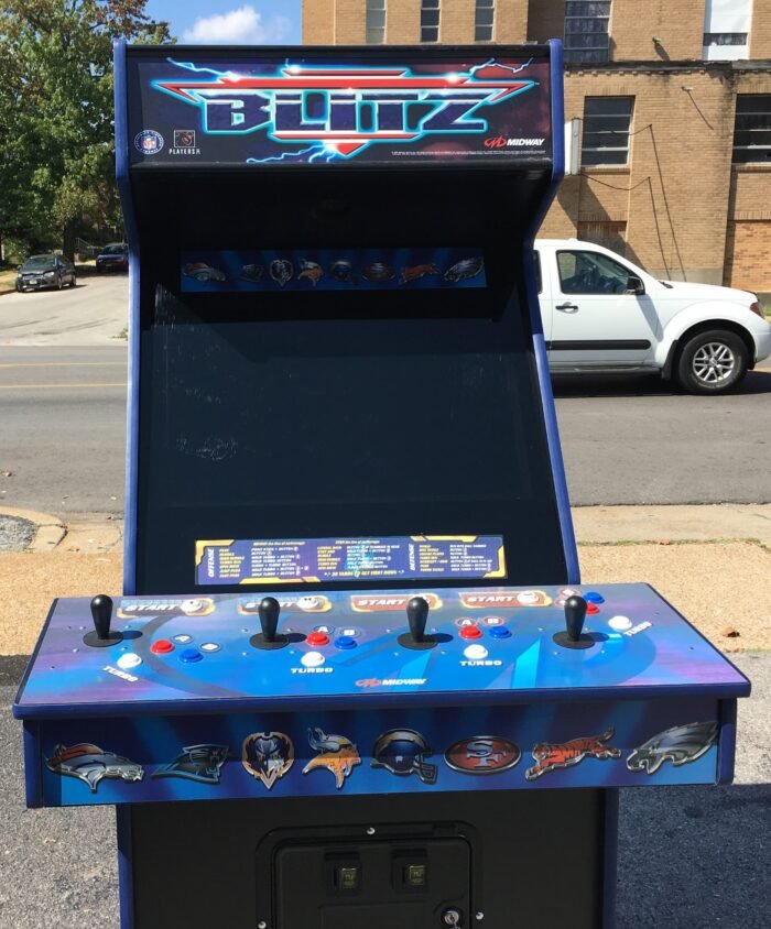 NFL Blitz Arcade With Lots Of New Parts, Extra Shop-HEAVY DUTY, COIN OPERATED, COMMERCIAL GRADE WITH FREE PLAY OPTION - Image 2