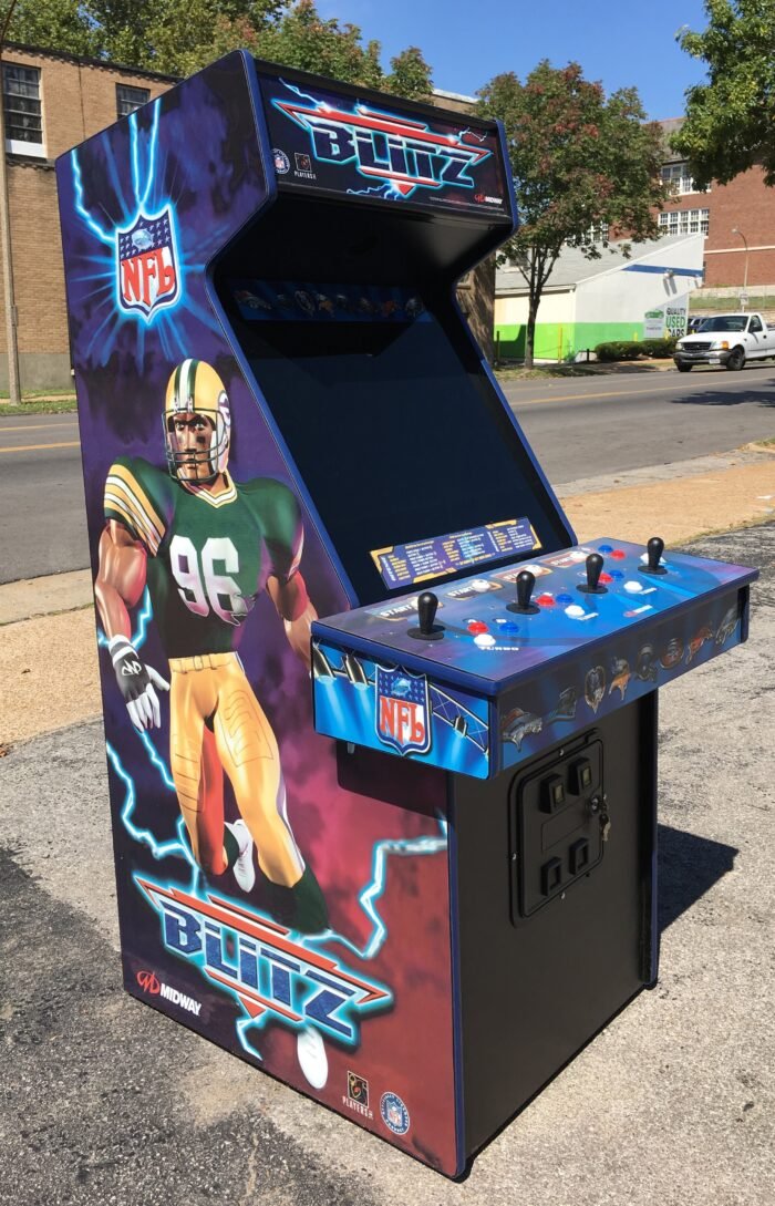 NFL Blitz Arcade With Lots Of New Parts, Extra Shop-HEAVY DUTY, COIN OPERATED, COMMERCIAL GRADE WITH FREE PLAY OPTION - Image 3