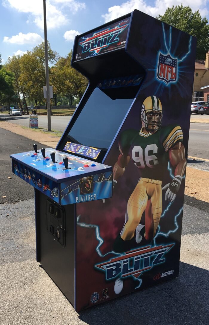 NFL Blitz Arcade With Lots Of New Parts, Extra Shop-HEAVY DUTY, COIN OPERATED, COMMERCIAL GRADE WITH FREE PLAY OPTION - Image 5