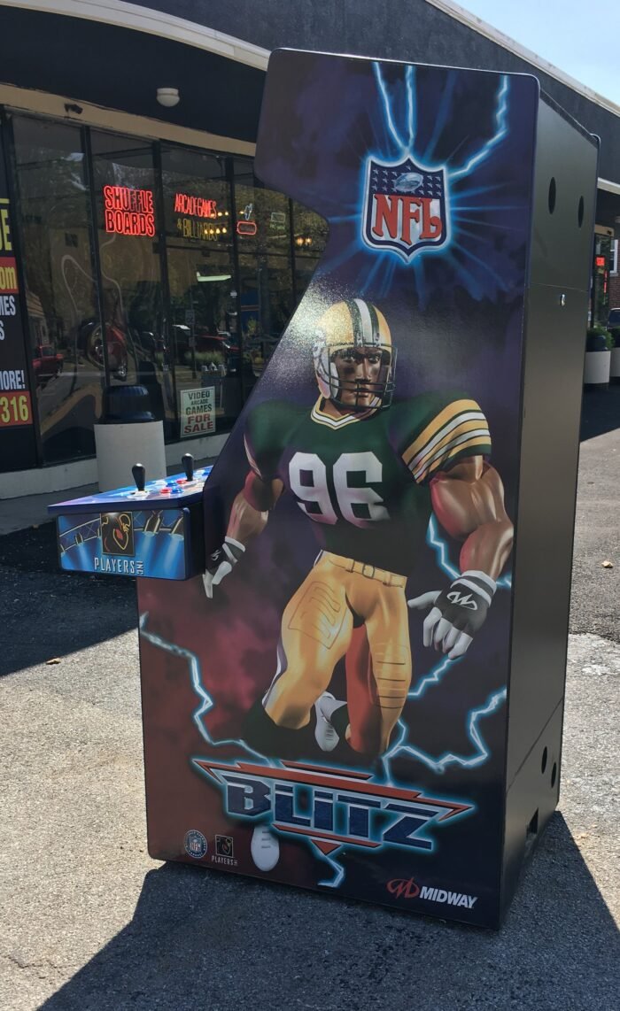 NFL Blitz Arcade With Lots Of New Parts, Extra Shop-HEAVY DUTY, COIN OPERATED, COMMERCIAL GRADE WITH FREE PLAY OPTION - Image 6