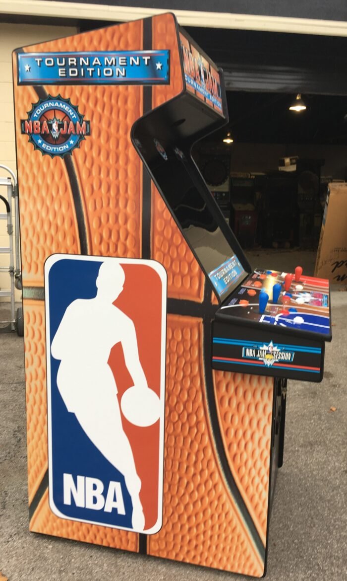 NBA Jam Tournament Edition Arcade With Lots Of New Parts-Extra Sharp-HEAVY DUTY, COIN OPERATED, COMMERCIAL GRADE WITH FREE PLAY OPTION - Image 3