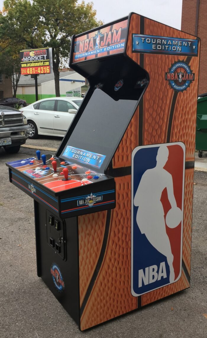 NBA Jam Tournament Edition Arcade With Lots Of New Parts-Extra Sharp-HEAVY DUTY, COIN OPERATED, COMMERCIAL GRADE WITH FREE PLAY OPTION - Image 2