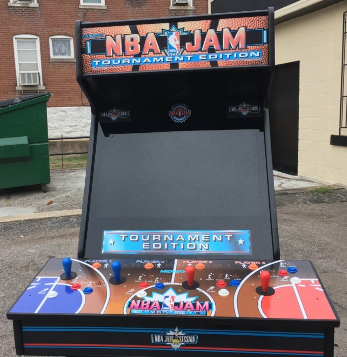 NBA Jam Tournament Edition Arcade With Lots Of New Parts-Extra Sharp-HEAVY DUTY, COIN OPERATED, COMMERCIAL GRADE WITH FREE PLAY OPTION - Image 5