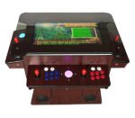 Abvideo arcades Cocktail Arcade Machine 4600 Tilt Up Wood Retro - Image 4