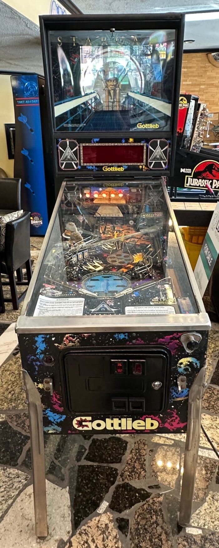 Stargate Pinball by Gottlieb (1995) – LED Enhanced, Fully Refurbished, Local Pickup - Image 2