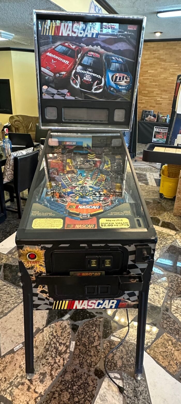 Stern NASCAR Pinball Machine – Refurbished, LED Lighting, Local Pickup Only - Image 3