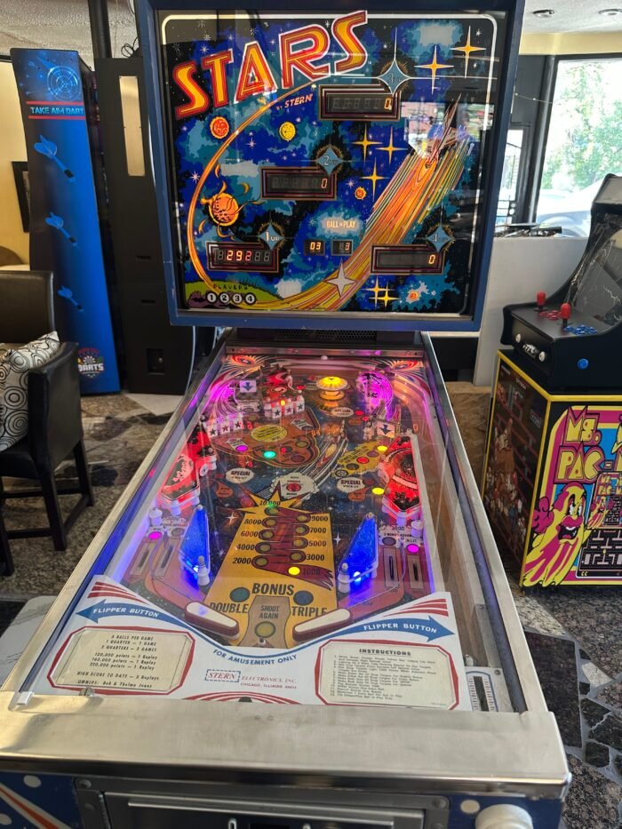 Stern Stars Pinball Machine (1978) – Professionally Refurbished with LED Lighting - Image 8
