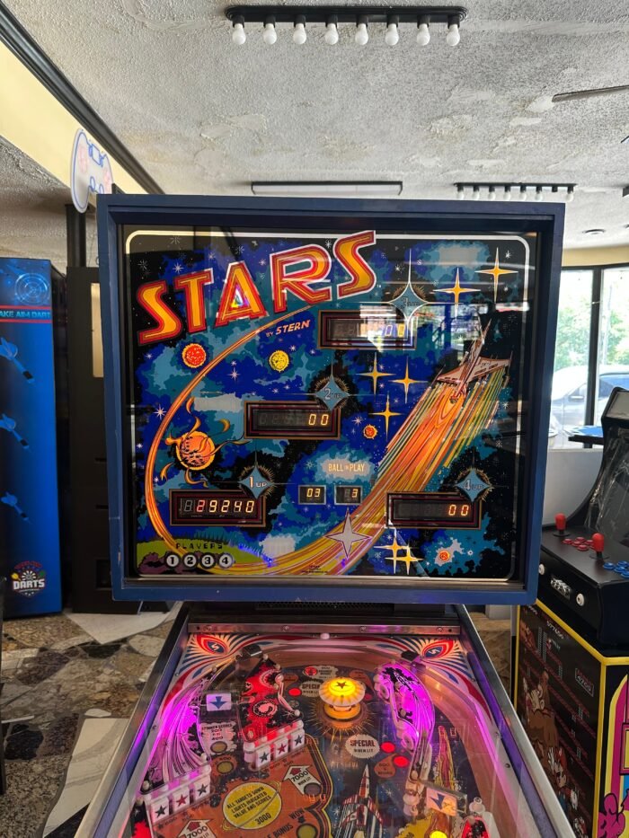 Stern Stars Pinball Machine (1978) – Professionally Refurbished with LED Lighting - Image 11