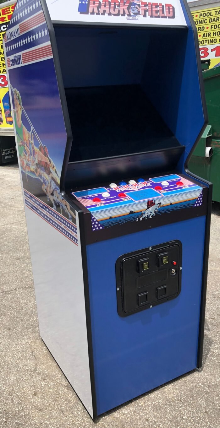TRACK AND FIELD ARCADE  WITH LOTS OF NEW PARTS- EXTRA SHARP-HEAVY DUTY, COIN OPERATED, COMMERCIAL GRADE WITH FREE PLAY OPTION - Image 3
