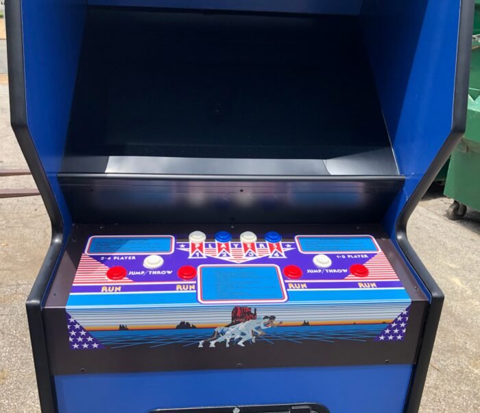 TRACK AND FIELD ARCADE  WITH LOTS OF NEW PARTS- EXTRA SHARP-HEAVY DUTY, COIN OPERATED, COMMERCIAL GRADE WITH FREE PLAY OPTION - Image 4