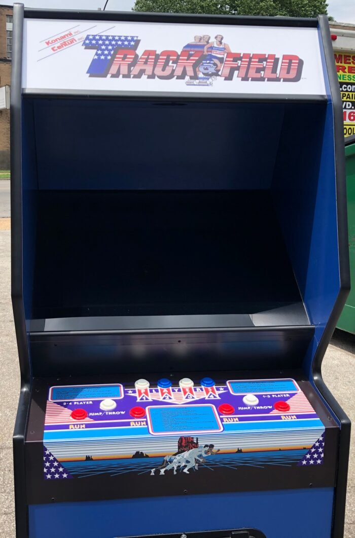 TRACK AND FIELD ARCADE  WITH LOTS OF NEW PARTS- EXTRA SHARP-HEAVY DUTY, COIN OPERATED, COMMERCIAL GRADE WITH FREE PLAY OPTION - Image 5